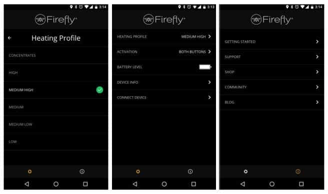Firefly 2 App Screen