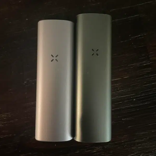 pax mini beside pax 3 size comparison
