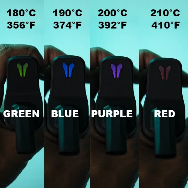 Utillian 722 temperature color differences